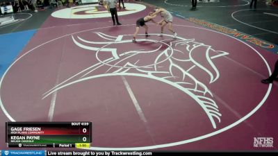 Quarterfinal - Gage Friesen, High Plains Community vs Kegan Payne, Neligh-Oakdale