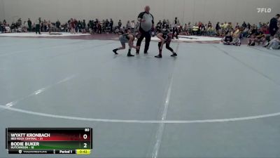 84 lbs Round 1 (3 Team) - Kalvin Halls, Hutchinson vs Jake Ebnet, Red Rock Central