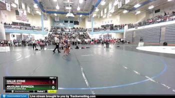 132G Semifinal - Anjolina Espinoza, Mountain Home Girls vs Hallie Stone, Pocatello Girls