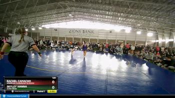120 lbs Semifinal - Rachel Camacho, American Leadership Academy vs Skyley Hanna, Juan Diego