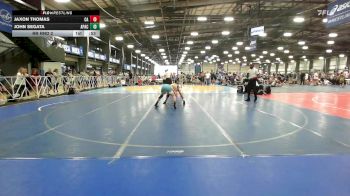 113 lbs Rr Rnd 2 - Jaxon Thomas, Combat Athletics vs John Segata, Apache Black