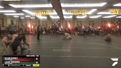185 lbs Round 1 - Kyler Everly, Unattached vs Louis Paradiso, Unattached