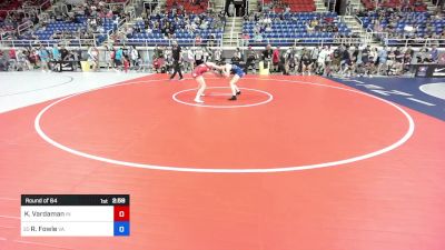 135 lbs Round Of 64 - Katy Vardaman, IN vs Raya Fowle, VA