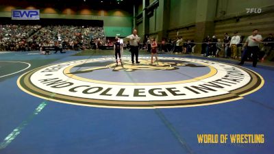 55 lbs Round Of 16 - Zackary Mayer, Fallon Outlaws Wrestling Club vs Lukas Floyd, SoCal Hammers