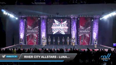 River City Allstars - LUNACHICKS [2022 L4 Junior - D2 - Small - B Day 2] 2022 JAMfest Cheer Super Nationals