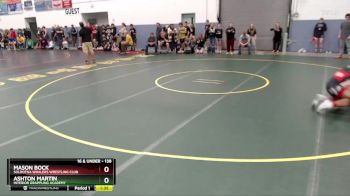 138 lbs Champ. Round 2 - Ashton Martin, Interior Grappling Academy vs Mason Bock, Soldotna Whalers Wrestling Club