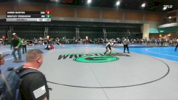 87-91 lbs Round 2 - Bentley Ferguson, Nighthawks Wrestling Club vs James Masten, Spanish Springs Wrestling Club