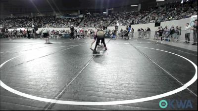 5th Place - Benjamin Fernandez, Cotton County Wrestling Club vs Blazyn Welch, Claremore Wrestling Club