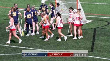 Replay: Lycoming vs Catholic | Mar 22 @ 1 PM