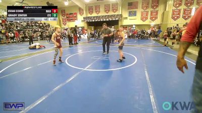 70 lbs Round Of 16 - Evan Corn, Wagoner Takedown Club vs Grady Zinter, Owasso Takedown Club