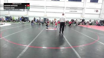 B-45 lbs Round Of 32 - Connor Grier, OH vs Jackson DeFrates, VA