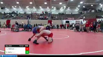 220 lbs Cons. Round 6 - Levi DeGroat, Connersville vs Gabriel Harty, Muncie Central High School