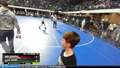 98 lbs 1st Place Match - Arik Honnold, Moen Wrestling Academy vs Slade Risher, Iowa