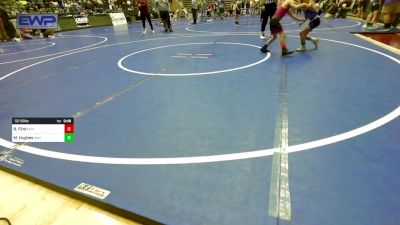 52-55 lbs Rr Rnd 3 - Braxton Flint, Benton Parks Youth Wrestling vs Malachi Hughes, Mighty Bluebirds Wrestling