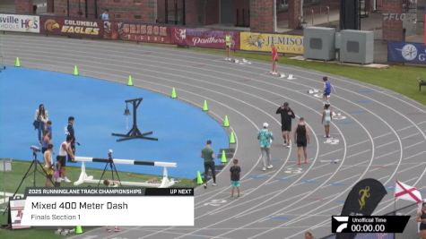 High School Mixed 400m, Finals 1