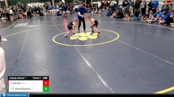 49-54 lbs Champ. Round 1 - Creighton Vanschoiack, Junior Eagles vs Joseph Coufal, Broken Bow Wrestling Club
