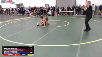 175 lbs Semifinal - Griffin Culbeck, Glacier Bear Wrestling Club vs Trevor Michael, Soldotna Whalers Wrestling Club