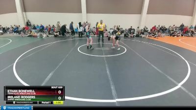 111-112 lbs Round 2 - Ethan Bonewell, Texas Elite Wrestling Club vs Ireland Rodgers, Amped Wrestling Club