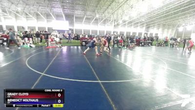 175 lbs Cons. Round 3 - Grady Cloyd, CA vs Benedict Holthaus, UT