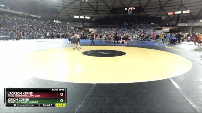 135 lbs Champ. Round 1 - Jackson Kerns, Askeo International Mat Club vs Orion Comer, FordDynastyWrestlingClub