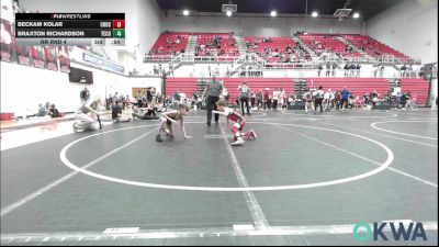64-67 lbs Rr Rnd 5 - William Eli Potts, Southern Oklahoma Wrestling Club vs Jack Rogers, Standfast