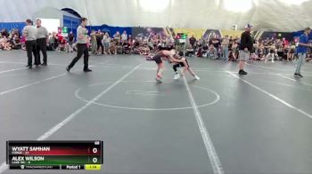 68 lbs Round 4 (8 Team) - Alex Wilson, Lake WC vs Wyatt Samhan, FORGE