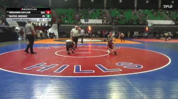 1A-4A 120 Champ. Round 1 - Benjamin Saylor, Shoals Christian Schools vs Mateo Jimenez, St. John Paul II