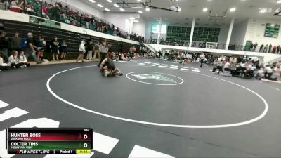 157 lbs Cons. Round 4 - Hunter Boss, Jackson Hole vs Colter Tims, Mountain View