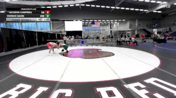 174 lbs Champ. Round 2 - Patrick David, Oswego State vs Jackson Campbell, Cortland