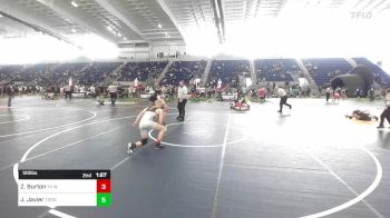 120 lbs Consi Of 8 #2 - Zander Burton, YV Wrestling vs Jaiden Javier, Torotech WC