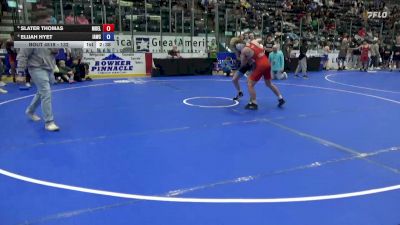132 lbs Quarters - Slater Thomas, Moyer Elite vs Elijah Hyet, Immortal Athletics Wrestling Club