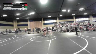 122 lbs Consi Of 8 #2 - Ariyelle John, Grindhouse WC vs Stefan Matt, Lawc