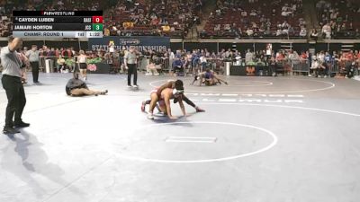 D 3 190 lbs Champ. Round 1 - Jamari Horton, John Curtis Christian vs Cayden Luben, Basile