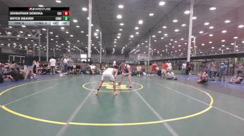 128 lbs Rr Rnd 4 - Johnathan Soroka, Council Rock South Blue - HSBAFC vs Bryce Deaver, Comet WC - HSBAFC