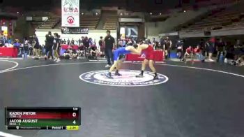 126 lbs Round 1 (16 Team) - Kaden Pryor, TCWA vs Jacob August, REWA