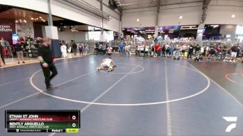 140 lbs 1st Place Match - Bently Arguello, West Amarillo Wrestling Club vs Ethan St John, Liberty Warriors Wrestling Club