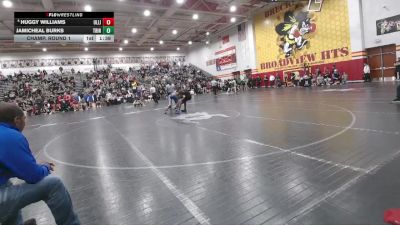 144 lbs Champ. Round 1 - Huggy Williams, Olentangy Liberty vs Jamicheal Burks, Trinity