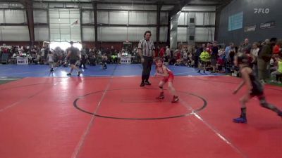 56 lbs Rr Rnd 1 - Maisy Young, Truman Rams Wrestling vs Harper Neith, Steel Valley Renegades Wrestling Club