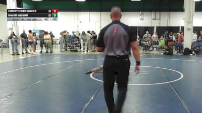 165 lbs Round Of 64 - Christopher Nocca, NY vs Kavan Wilson, NC