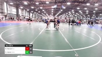 160 lbs Rr Rnd 3 - Nolan Reinert, Gettysburg vs Conner Harer, Buffalo Valley Black