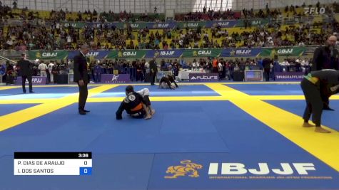 PABLO DIAS DE ARAUJO vs IKARO DOS SANTOS 2023 Brasileiro Jiu-Jitsu IBJJF