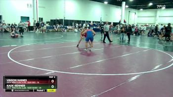 190 lbs Round 5 (16 Team) - Vinson Haines, S.E.O. Wrestling Club- Team Red vs Kade Renner, S.E.O. Wrestling Club- Team White