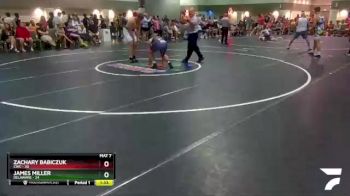 220 lbs Round 3 (6 Team) - James Miller, Delaware vs Zachary Babiczuk, CWC