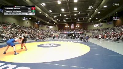2A 190 lbs 5th Place Match - Mason Holgreen, Beaver vs Thomas Hardin, San Juan