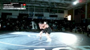 215 lbs Landon Mclean, Layton vs Ryder Vincent, Juab