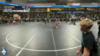 150 lbs Cons. Round 2 - Lane Jones, Basehor-Linwood HS vs Cam Matthews, DeKalb