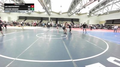 147-H lbs Round Of 16 - Leo Mastroberti, Prime Wrestling Club vs Jaeckez Mendez, Fisheye