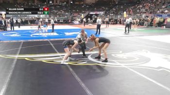 Cons. Round 1 - Brooklyn Ludwick, Papillion-La Vista South vs Jillian Dawn, Lincoln High