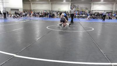 125 lbs Champ. Round 2 - Peyton Ott, Calvert Catholic School vs Liberty Johnson, Clermont Northeastern High School