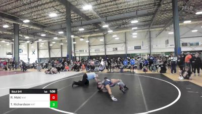 116 lbs Semifinal - Ricky Maki, Mat Time vs Trevor Richardson, Mat Demon WC